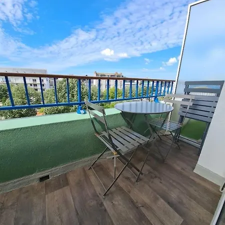 Appart Hyper Centre La Baule - Balcon Vue Degagee Exterior photo