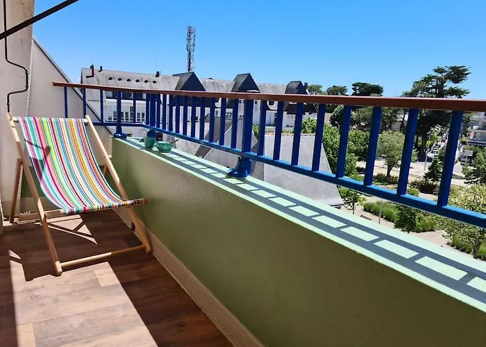 Appart Hyper Centre La Baule - Balcon Vue Degagee